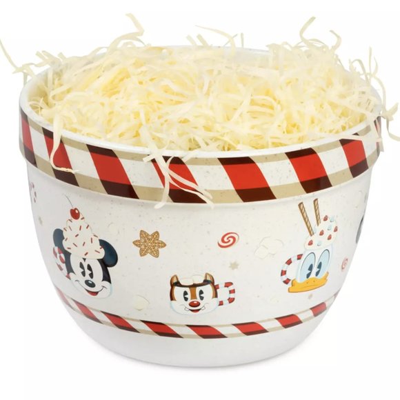 Disney Mickey Mouse & Friends Holiday 6pcs Baking Set Mixing Bowl Spatula - Picture 6 of 6